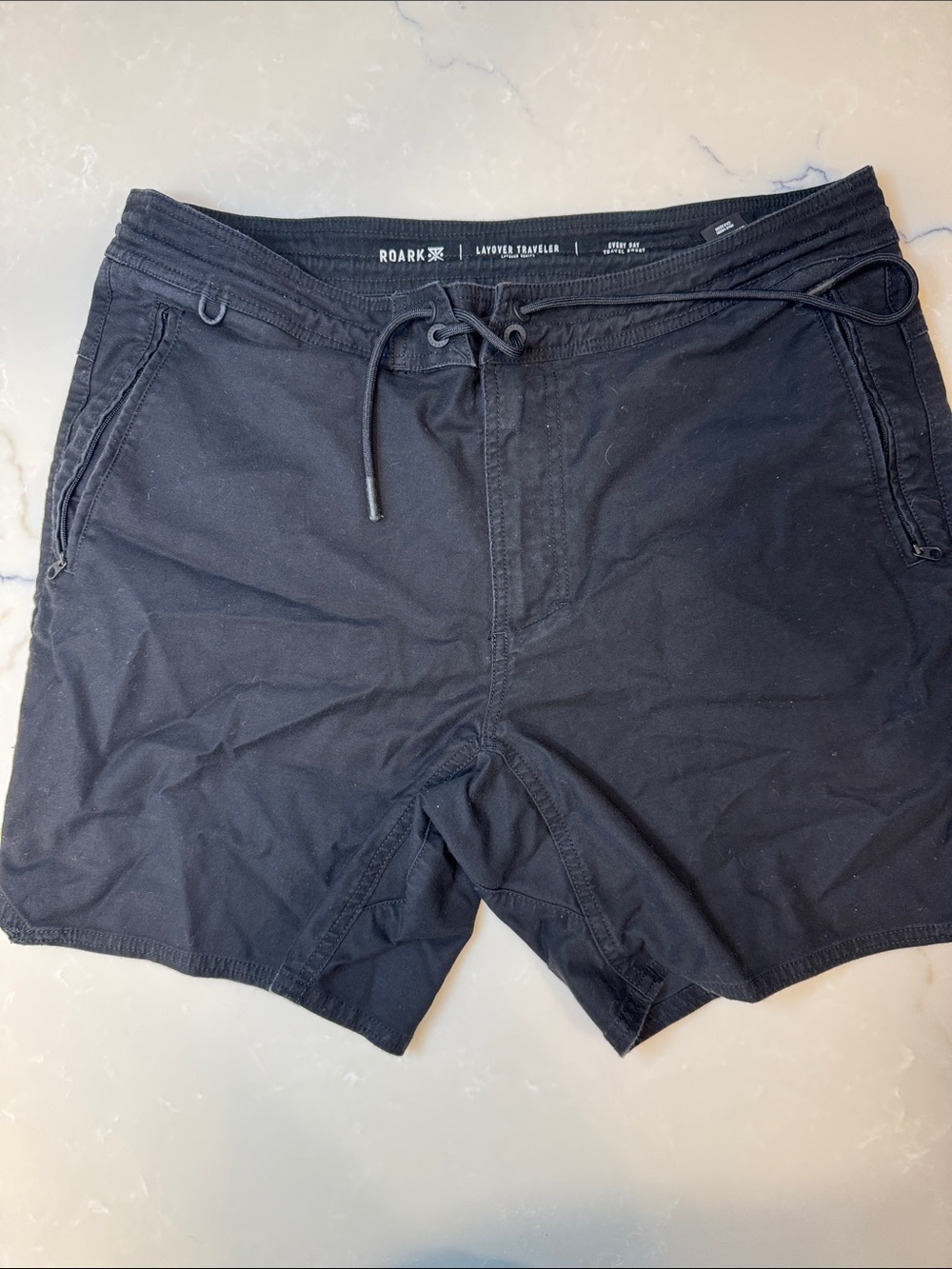 Roark Black Men’s Swim Hybrids with Drawstring Waist size 33